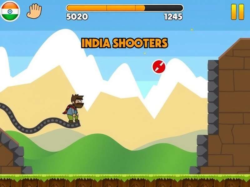 India Jump Shooters Gameplay Screenshot